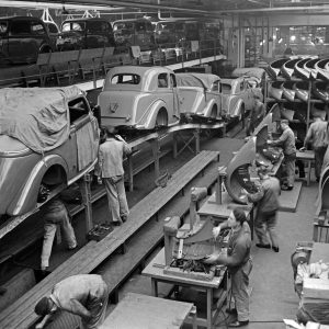  Ford car assembly conveyor bel
